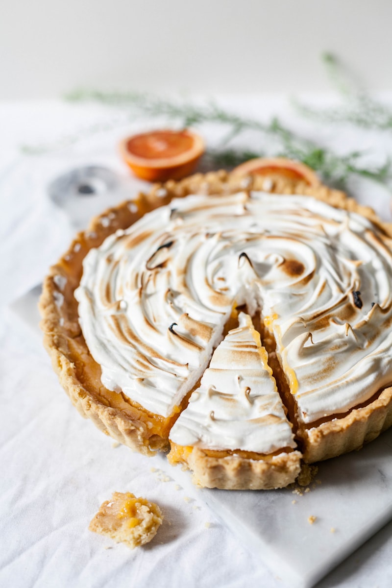 Tarte au citron meringuée